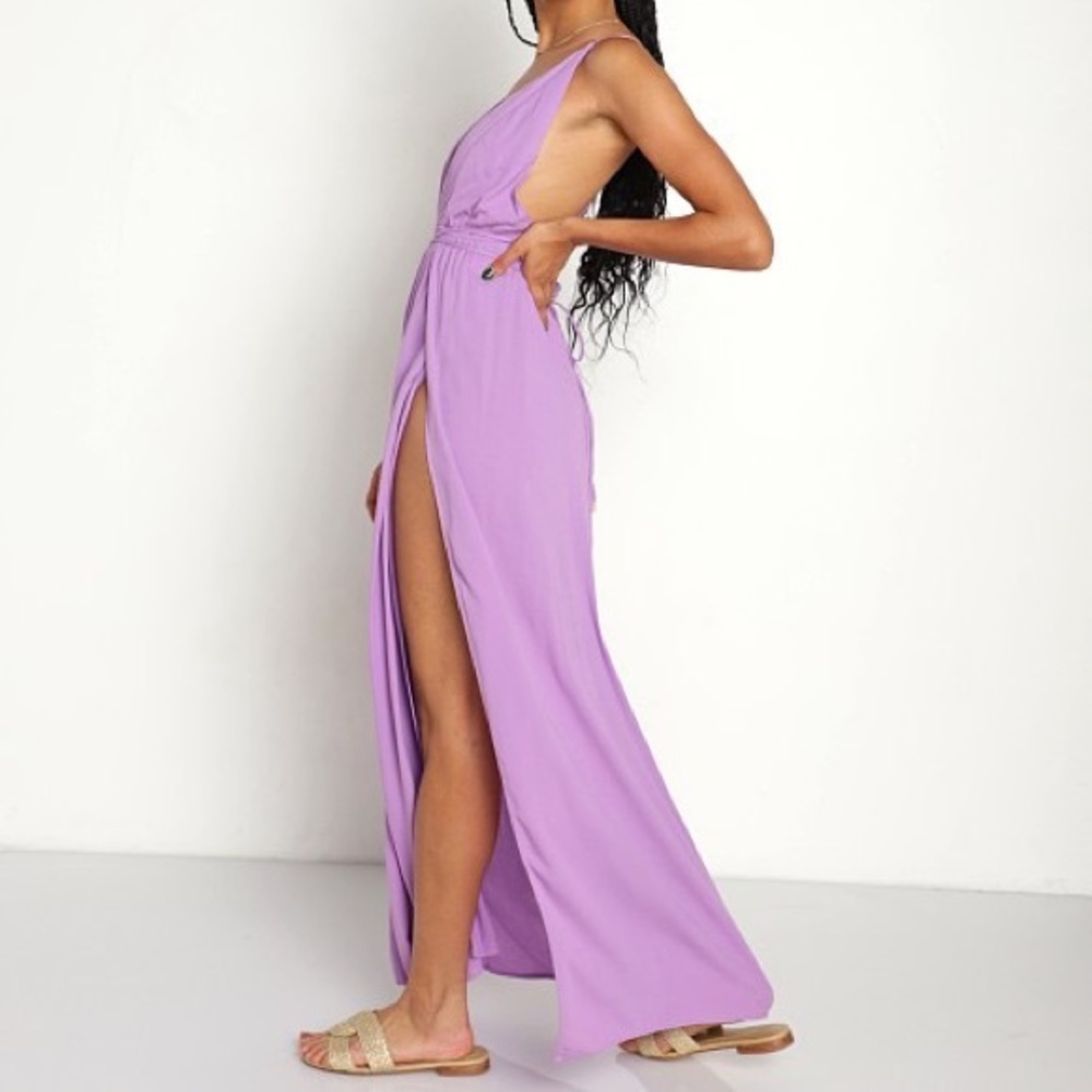 Indah river dress violet XS/S - Picture 2 of 5
